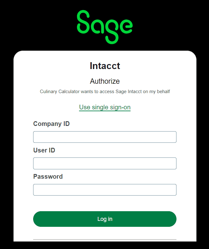 pmt sage authorize