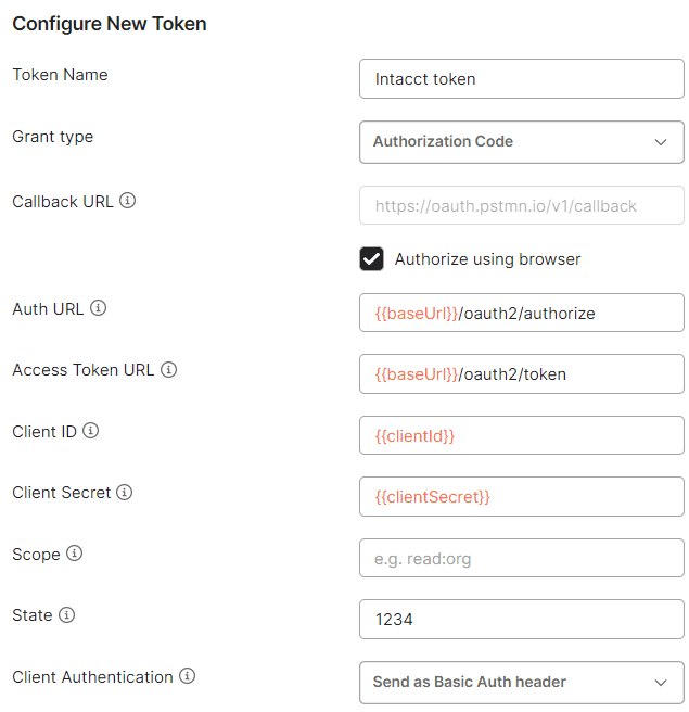 pmt auth token