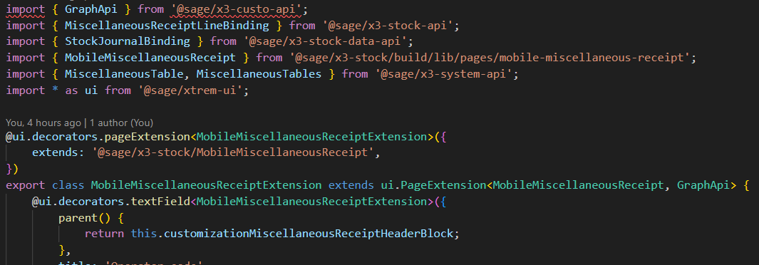Create Page Extension